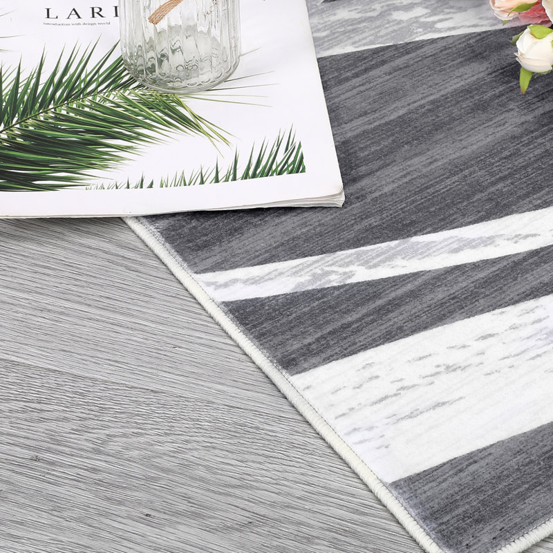 9x12 Area Rug Modern Braided Washable Rug Non Slip Floor Cover Non-Shedding Vintage Rustic Rug Solid Farmhouse Rug Accent Carpet for Bedroom Dining Room Nursery