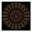 «Kaleidoscope Mandala» par Barnong, impression sur toile tendue-21999372