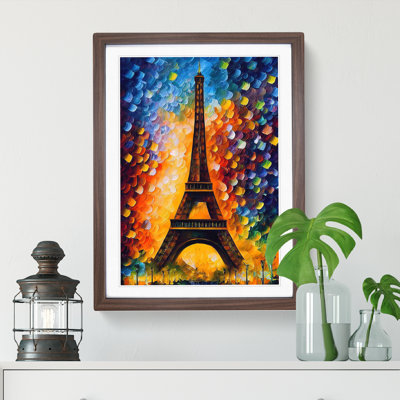 Eiffel Tower In Paris No.2 - Single Picture Frame Print