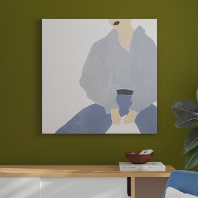 Herself X 1 Piece Wrapped Canvas Painting