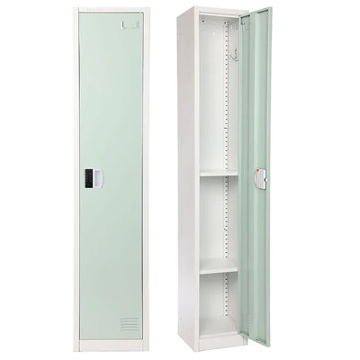 72" Steel 1-Tier Storage Locker with Digital Lock