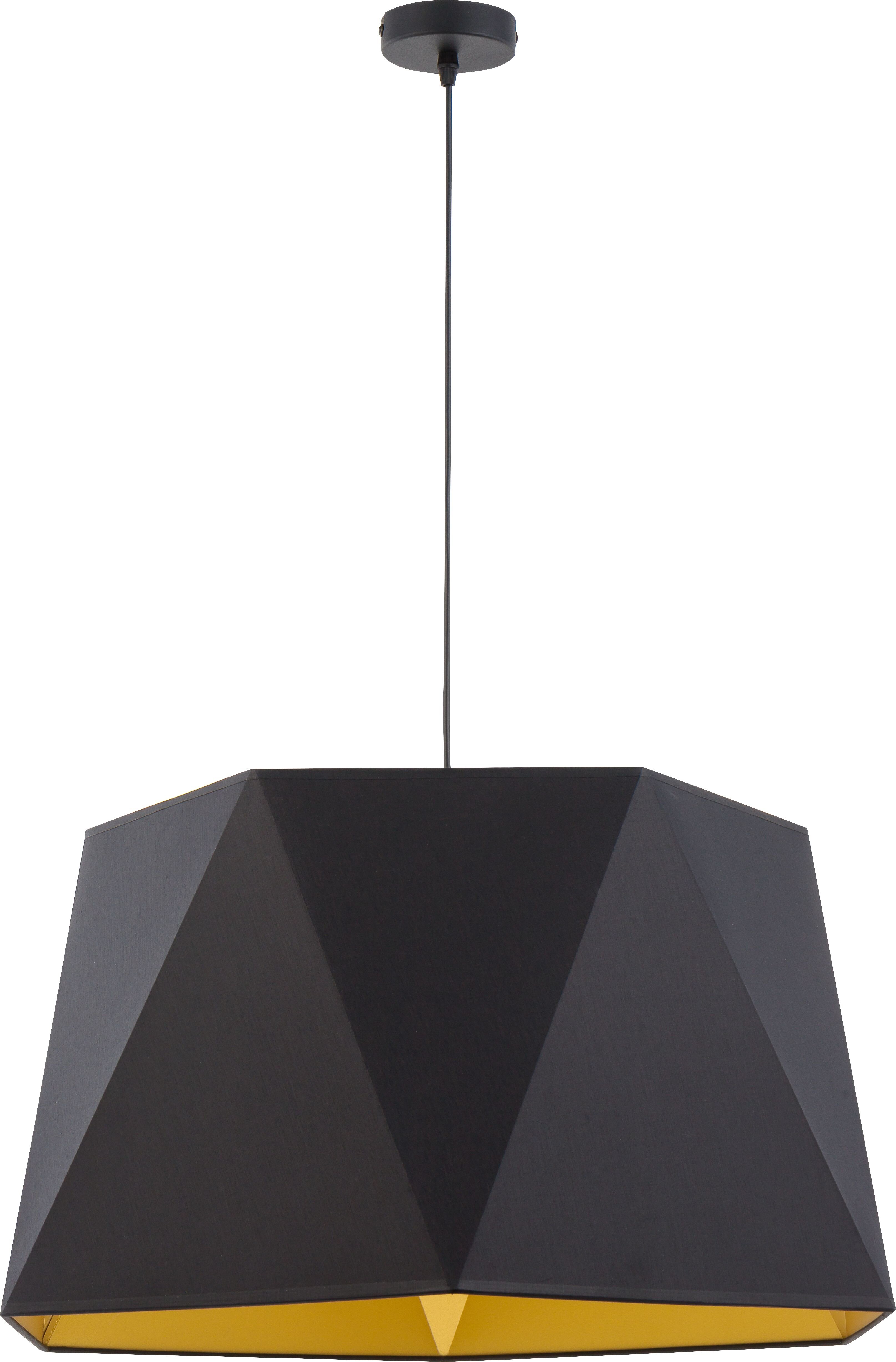 Single geometric store pendant light