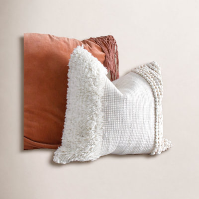 80% Cotton & 20% Wool Pillow Cover