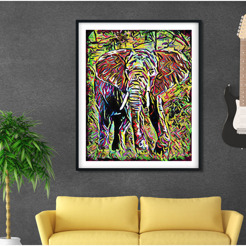 " Gentle Giants " by Ryan James Painting Print, 30" H x 20" W x 0.1" D