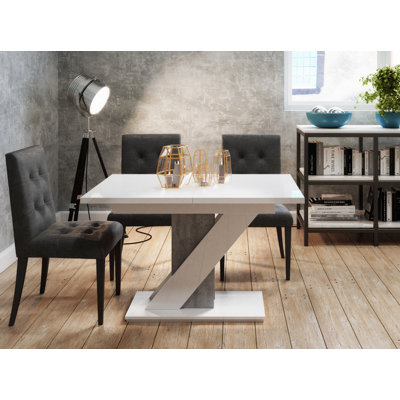 Extendable Rectangular Dining Table