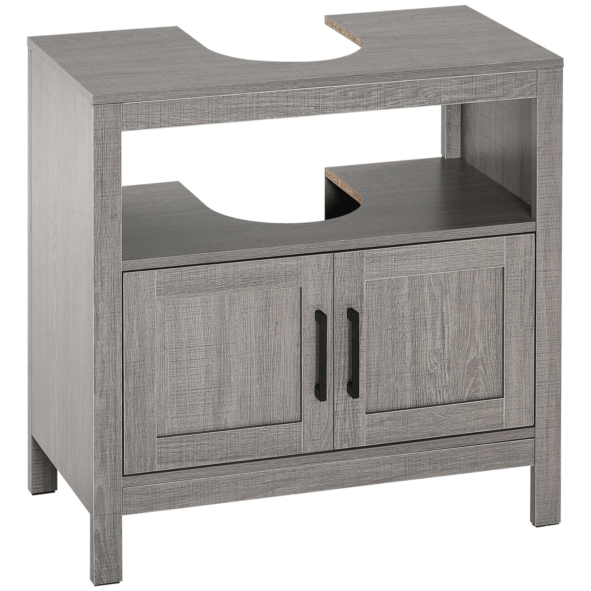 Hokku Designs Manwell Pedestal Sink Storage Cabinet, Bathroom Under ...