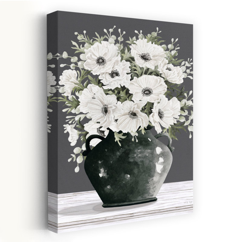 Charmant coquelicots, art floral printanier coquelicot, H 24 po x l 16 po