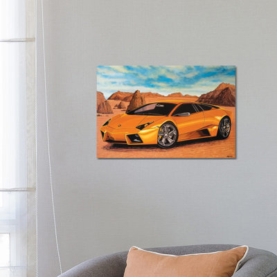 Lamborghini Reventon by Paul Meijering - Painting on Canvas