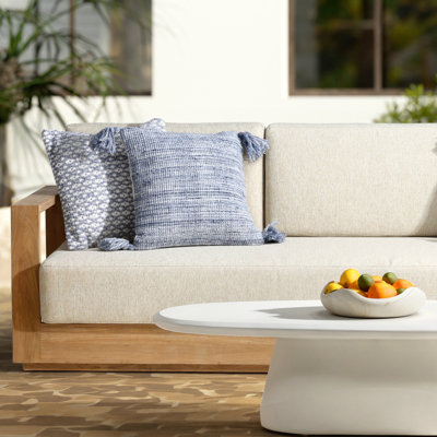  Polyester Throw Square Indoor/Outdoor Pillow Cover & Insert