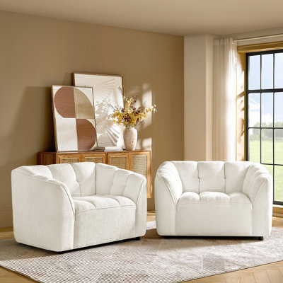 Hulda Modern 1.5 Seater Upholstered Armchair