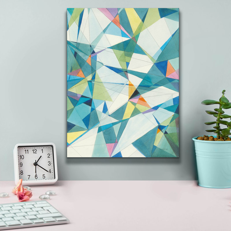  «Prism 1» par Danhui Nai, art mural sur toile, H 16 po x l 12 po