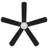 Morland 52 In. Smart Indoor/covered Outdoor Matte Black Ceiling Fan With Remote And Integrated Led Powered By Hubspace