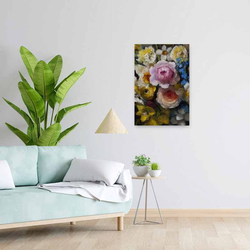 Art mural contemporain contemporain, H 24 po x l 16 po