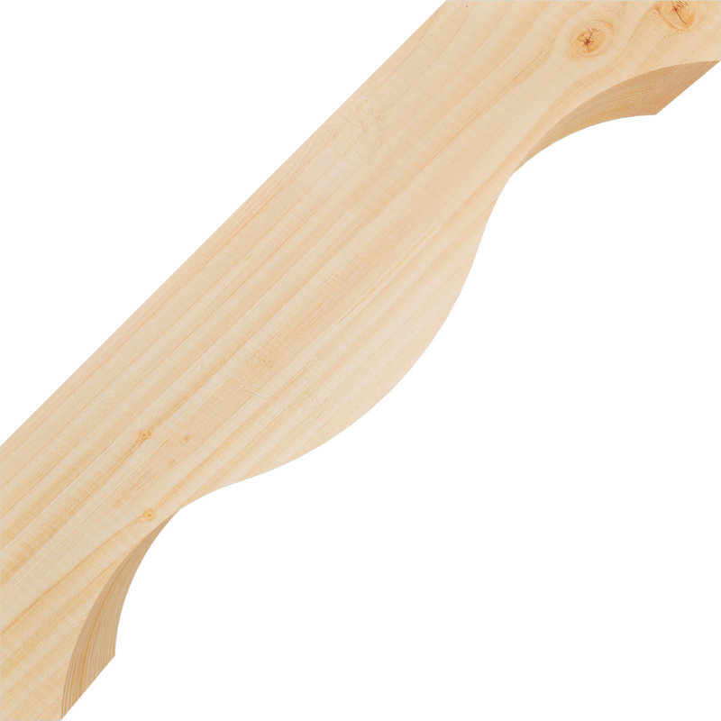 Attelle de genou Funston, Sapin de Douglas, Lisse, H 16 po x l 3,5 po x P 16 po