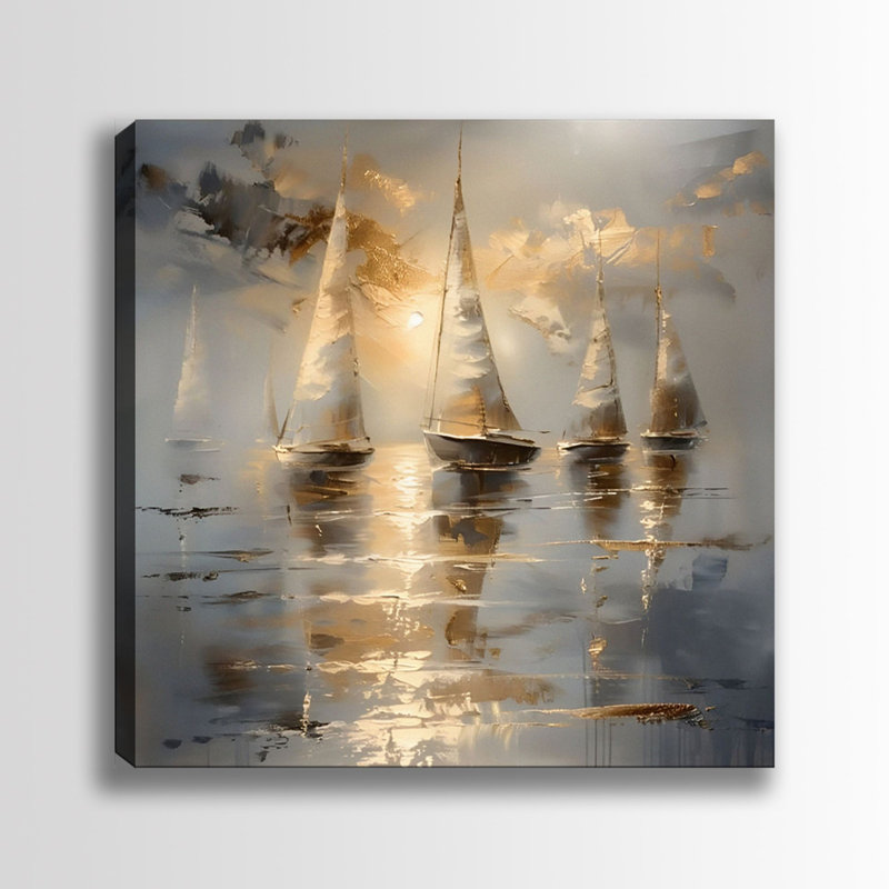 Decorative Canvas Painting, 39.4" H x 39.4" W