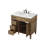 Rivers 36'' Single Bathroom Vanity with Marble Top-1768040643
