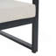 ENSEMBLE DE CHAT 4 PCS Navan, finition noire avec coussin