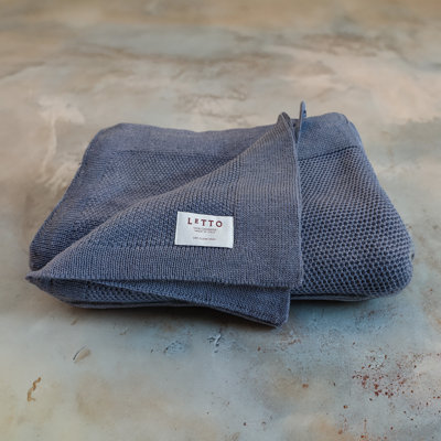 Domenica Knit Cashmere Throw Blanket
