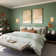 Truet 1 - Light Dimmable Gold Flush Mount Sconce