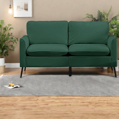 Causeuse confortable en similicuir 55,91 po