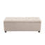 Allex Fabric Upholstered Storage Bench-1823231546