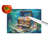 Treasure Chest Glass Cutting Board Large