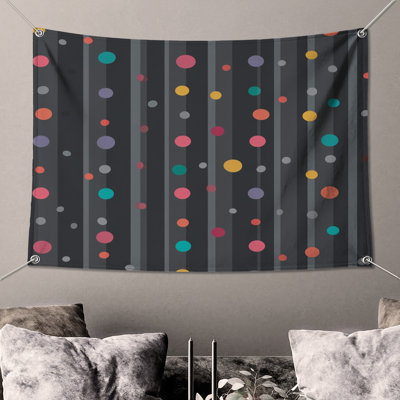 Polka Dots Wall Tapestry - Pattern Wall Decor