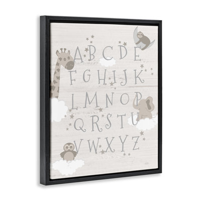 «Neutral Beige Alphabet» par Natalie Carpentieri