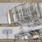 17" Chrome Crystal Pendant Chandelier