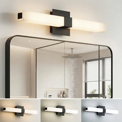 LED Bathroom Vanity Light Bar, Adjustable 5 CCT,Matte Black
