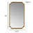 Scalloped Wood Wall Mirror