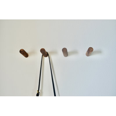 Alaiyah Solid Wood Wall Hook