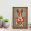 Cancer Zodiac Woman Mystical Retro Serene Crab Wall Art Print by Olga Galeeva - Print-135425633