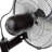 Active Air 16 Inch 3-Speed Metal Wall Mountable Oscillating Tilt Fan