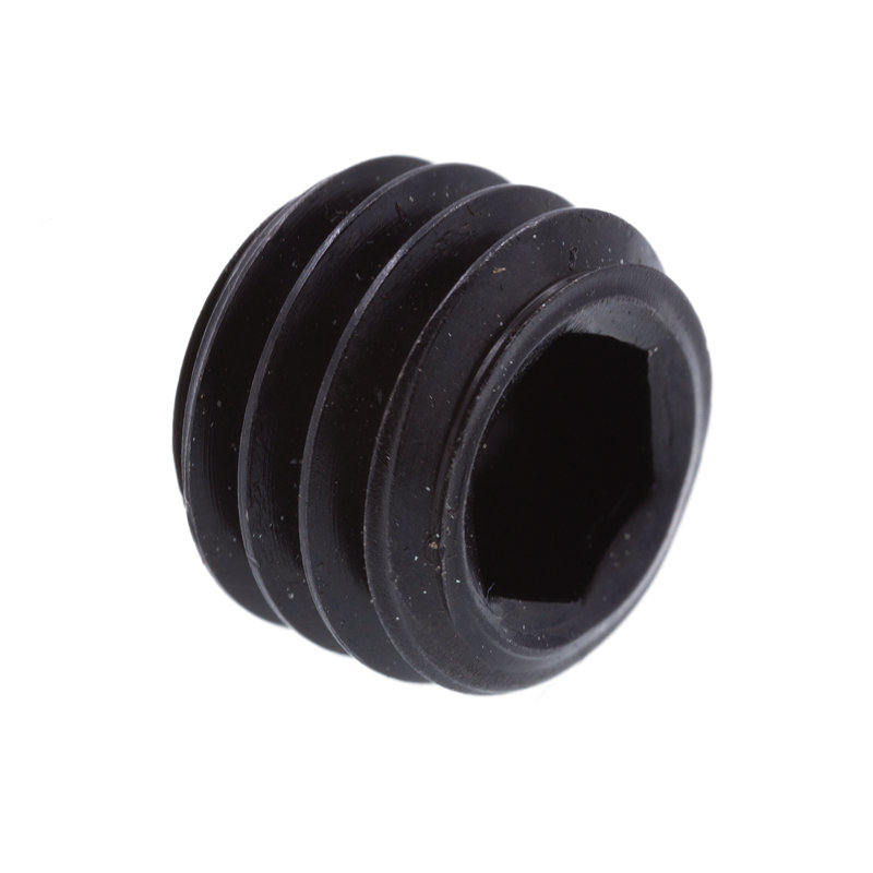 Socket Set Screws, Metric, M8-1.25 X 6MM, Black Oxide Coated Steel (10 Pack), 4.1" H x 2.95" W x 0.4" D, Black