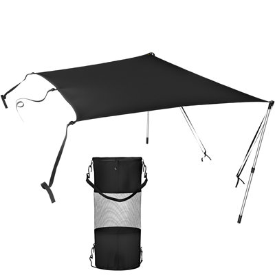 Ensemble d'extension de toit en T 6 pi x 7 pi avec protection en T 600D résistant aux rayons UV