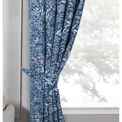 Mckew Room Darkening Pencil Pleat Curtain Pair