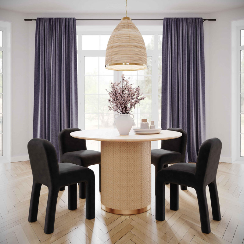 Tov Furniture Akiba 47" Round Dining Table
