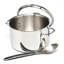8 qt stock pot avec couvercle Tri-Ply Stainless Steel