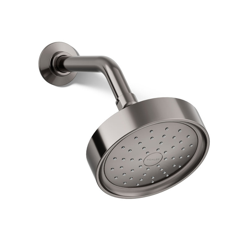 Pomme de douche 2,5 GPM Purist, Titane éclatant