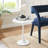 Lippa 20" Round Artificial Marble Side Table-1943643778-1915396983