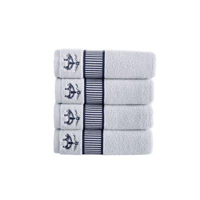 Turkish Cotton Midweight Jacquard Hand Towel