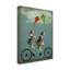  Art mural sur toile tendue - art mural Fab Funky «Beagle Tandem» pour le salon, la chambre à coucher ou le bureau - 14 x 19-33416896