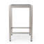 43" Outdoor Aluminum Frame Bar Table With PE Rattan Table Top