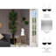 Ensemble de pots à fleurs muraux suspendus Modern Modern-1595758119