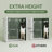 44"-48" W X 76" H Frameless Sliding Shower Door, Chrome Shower Screen, 5/16" (8Mm) Clear Tempered Glass With Explosion-Proof Film-121720186