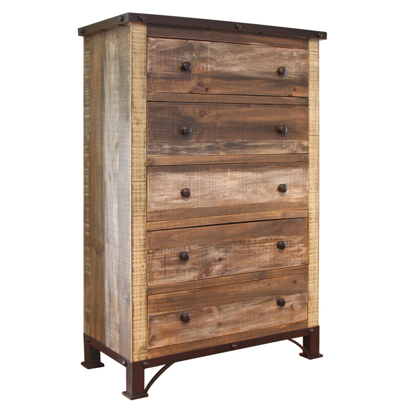 Commode 5 tiroirs 36 po