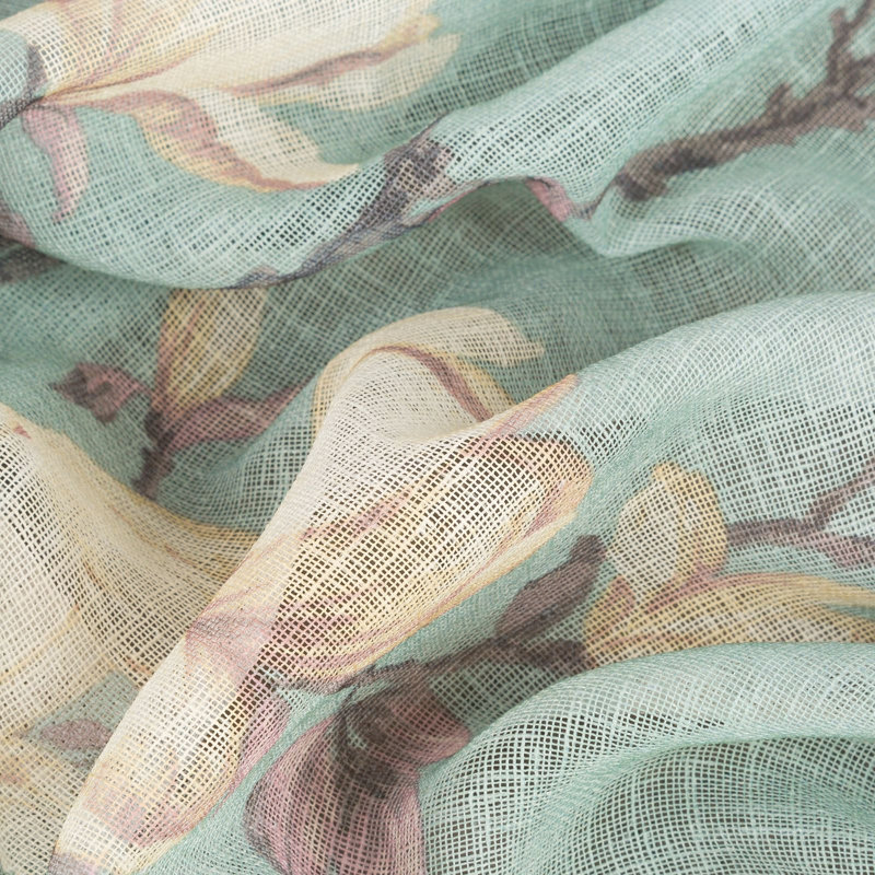 Adylan Semi Sheer Curtain, Mint