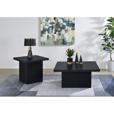 Square Engineered Wood Cocktail Coffee Table