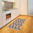 Cow Print High Density Long Fiber Poly Threads Decorative Area Rug Carpet-42028646